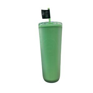 STARBUCKS 2025 Summer Seafoam Mini Green 24oz Soft Touch Hot/Cold Venti Tumbler